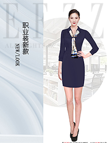 原創設計女夏裝制服設計圖1257