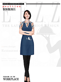 原創制服設計特色服務員服裝設計圖588