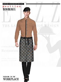 特色餐廳服務員制服設計圖591