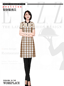 原創制服設計特色服務員服裝設計圖608