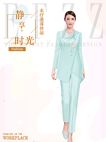 原創(chuàng)制服設(shè)計按摩技師服裝設(shè)計圖1597