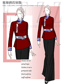 餐飲酒店制服高級定制設計圖1353