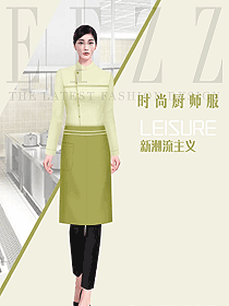 新款高級廚師服裝定制設計圖625