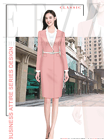 時尚女職業裝套裝原畫設計定制款
