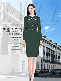 女士職業(yè)裝時尚搭配款設(shè)計圖
