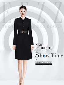 女性職業女裝黑色搭配秋季連衣裙