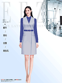 時尚OL通勤裝馬夾款原創(chuàng)設(shè)計圖