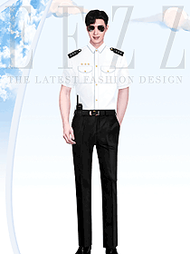 機場航站樓地面管理人員職業裝設計案例