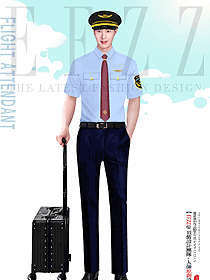 高鐵乘務(wù)組新制服設(shè)計(jì)原創(chuàng)圖片
