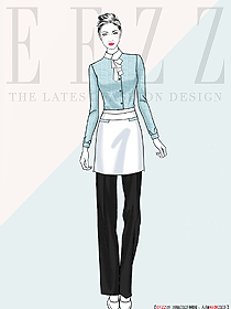 高端家政管家服務(wù),酒店服務(wù)生原創(chuàng)設(shè)計制服