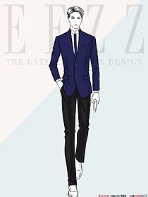 會(huì)員制餐飲俱樂(lè)部員工制服定制設(shè)計(jì)原創(chuàng)作品圖