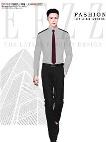 企業職業裝形象定制款襯衫原創設計作品圖