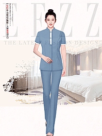 酒店高端會(huì)所客房工作員服裝定制款設(shè)計(jì)圖