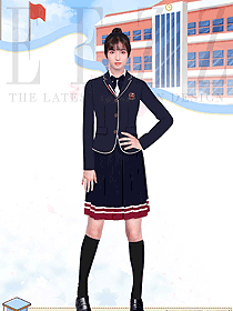 學院風中小學生春秋裝運動會套裝純棉校服設計