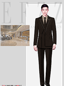 酒店高端商務西裝免燙職業裝工裝設計