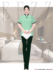 客房保潔工作服女夏季短袖酒店賓館服務員