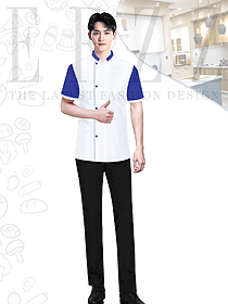 拼色廚師服批發原創設計圖案例作品