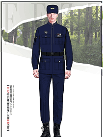 作訓服藏青訓練夾克春秋執勤服冬季保安制式冬工作服男款