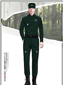 保安工作服春秋冬套裝男女物業(yè)特訓(xùn)長(zhǎng)袖作訓(xùn)服原創(chuàng)設(shè)計(jì)