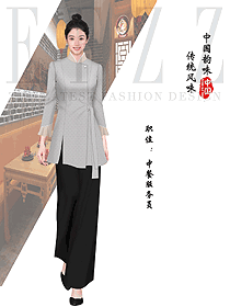 五星級酒店中餐廳火鍋店餐飲工裝高級定制女裝設計