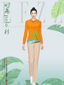 純棉翻領(lǐng)polo衫工作服定制職業(yè)裝T恤服裝設(shè)計(jì)