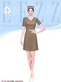 夏季短袖薄款醫(yī)生工作服實驗服衛(wèi)校護士服設(shè)計款