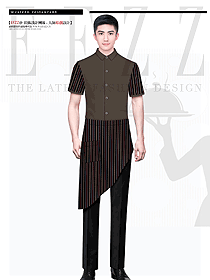 短袖西點裱花師糕點房工作服酒店制服