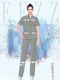 4S店汽修汽車維修工工作服夏季女款服裝