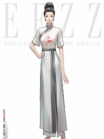 國內的新中式漢服元素時裝設計