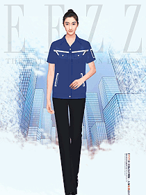 4S店汽修汽車維修員工制服設計圖