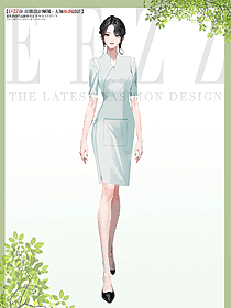 醫療美容醫院員工制服定制設計效果圖