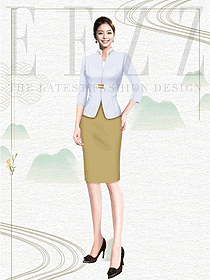 麗江中國(guó)風(fēng)酒店服務(wù)員工作服設(shè)計(jì)原創(chuàng)定制款