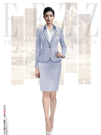 世界頂級度假酒店熱情服務的前臺女服務員定制制服