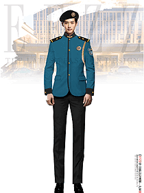 英倫紳士高質感獵裝立領外套保安制服定制方案