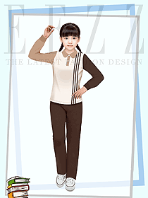 幼兒園園服秋裝棒球服套裝三件套春秋季校服定制設計