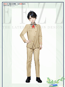 合唱朗誦演出服學(xué)院風(fēng)班服秋季套裝手繪校服設(shè)計(jì)圖