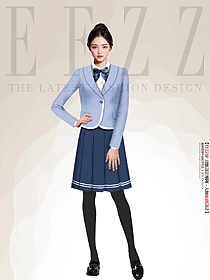 杭州女高中生校服定制設計案例圖