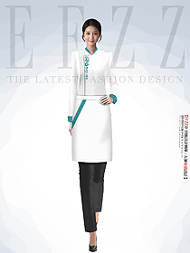 酒店餐飲制服廚師服裝定制設計圖