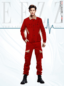 時尚汽修維修工工作服定制采購項目案例