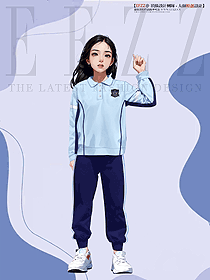 小學(xué)生校服設(shè)計(jì)圖-T恤運(yùn)動(dòng)款女裝設(shè)計(jì)