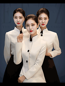 空中花園酒店大堂經(jīng)理職業(yè)裝定制案例