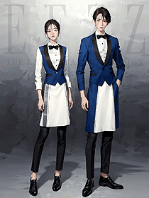 塞舌爾共和國(guó)弗雷格特島度假村酒店服務(wù)生制服定制案例