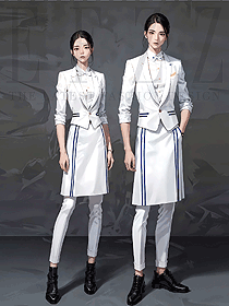 瑞典樹屋民宿酒店餐廳工作人員制服定制設(shè)計圖