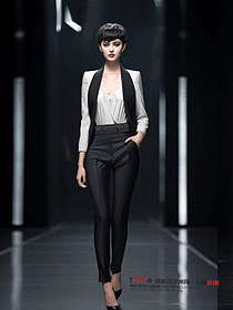 奢侈品小西裝外高級感職業OL裝訂制設計圖