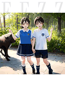 校服套裝中學(xué)生學(xué)院風(fēng)小學(xué)生班服定制圖