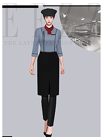 餐飲服裝長袖食堂后廚廚房烘焙員工制服