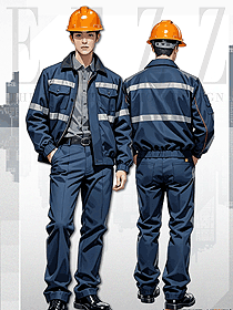 國際船舶船務(wù)集團(tuán)海運(yùn)員工工作服套裝手繪圖