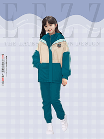 幼兒園園服加厚套裝春秋冬兒童沖鋒衣校服