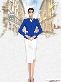 面試公務員正裝演講女西裝