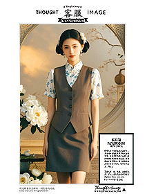 東方雅韻工作制服，以傳統美學賦能場景形象